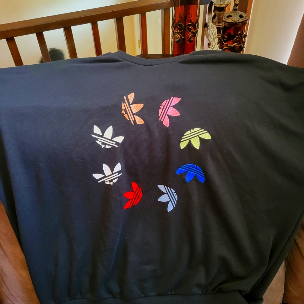 Womens Oversized Adidas Sweatshirt.